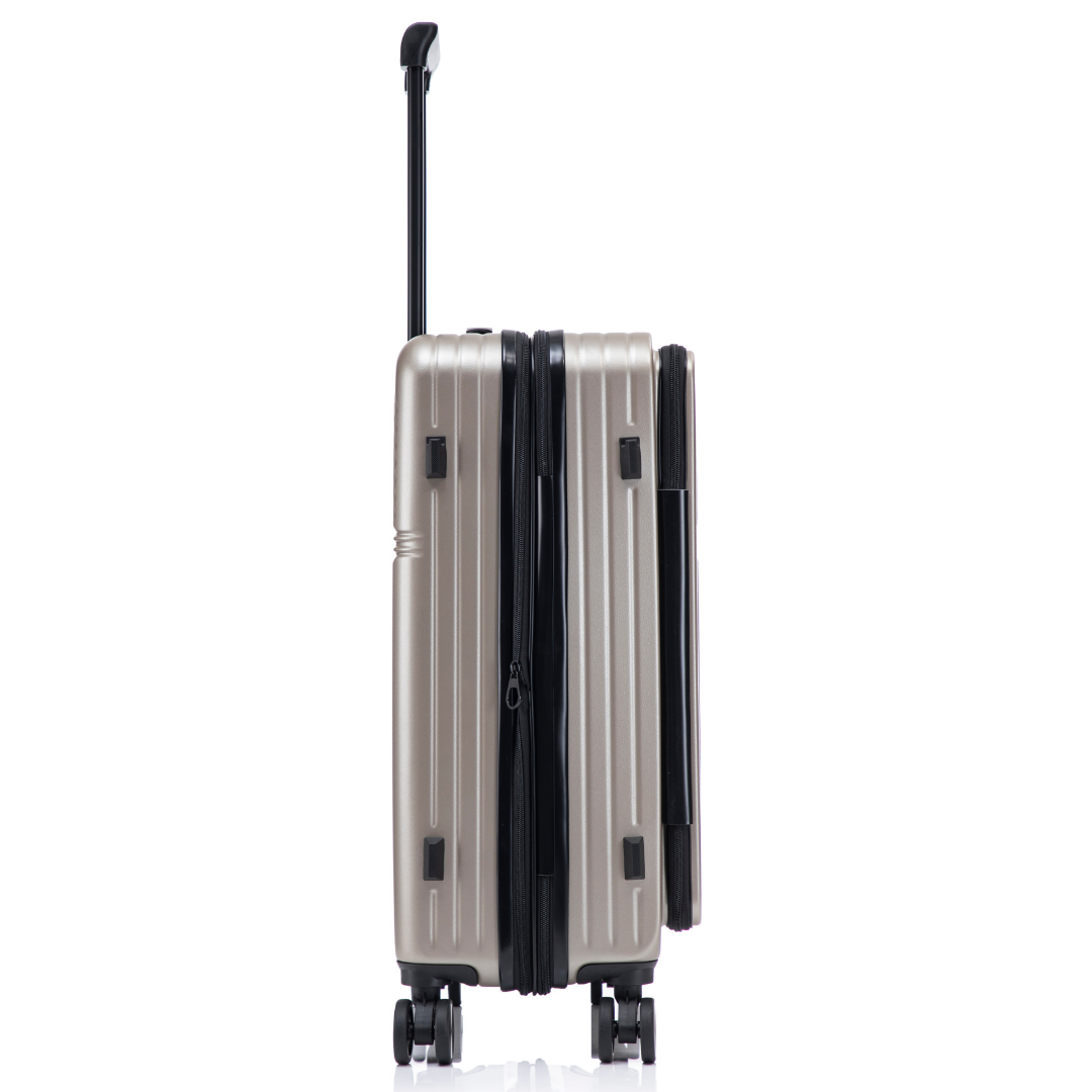 Valise Soute XL (75 cm) ABS – Front Opening - Extensible & Serrure TSA