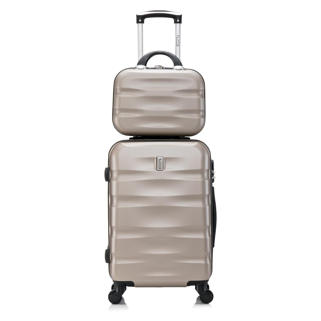 Valise Cabine AeroWave | Bagage Cabine | 55x35x25 | Champagne