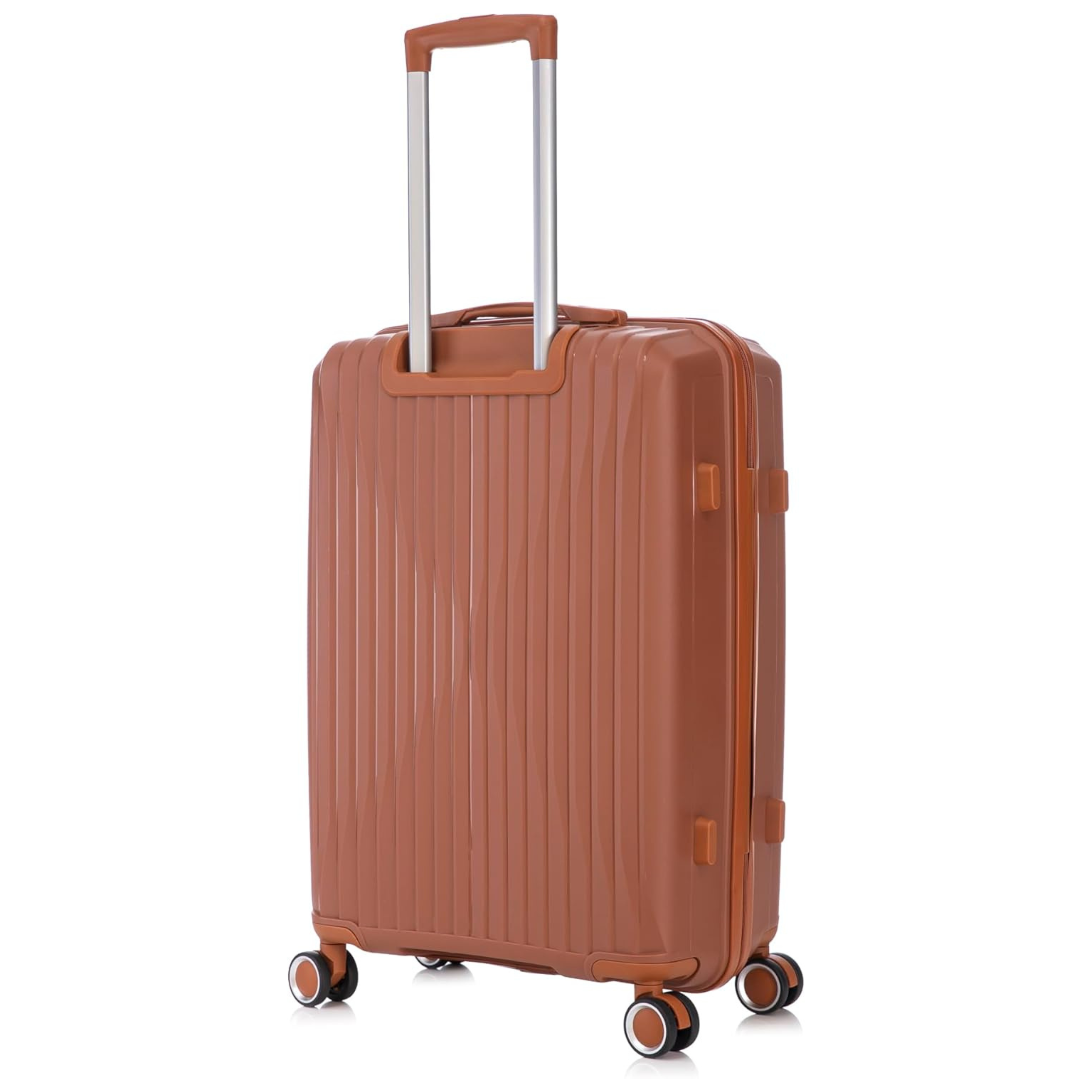 Maleta grande de polipropileno | Equipaje facturado de 23 kg | 75x45x28 | Rojo