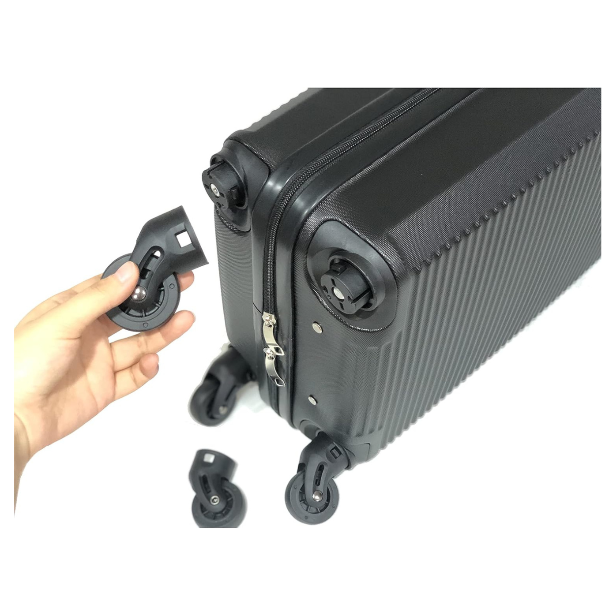 Petite Valise Cabine – 45cm – ABS | Avec Roues Amovibles