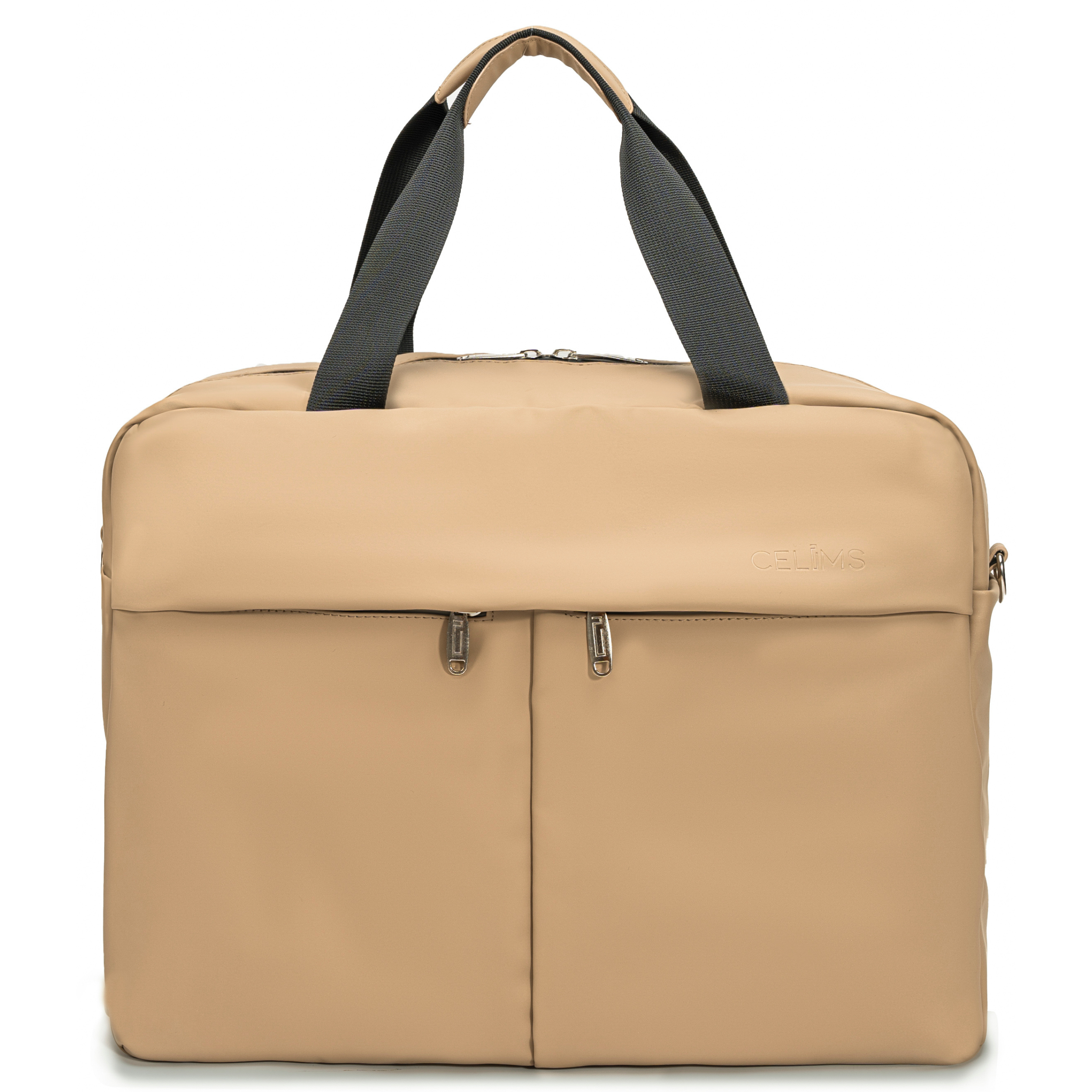 Sac 24H CELIMS 40x30x20 – Bagage Cabine – Ordinateur 15,6” – Imperméable – Cuir Vegan