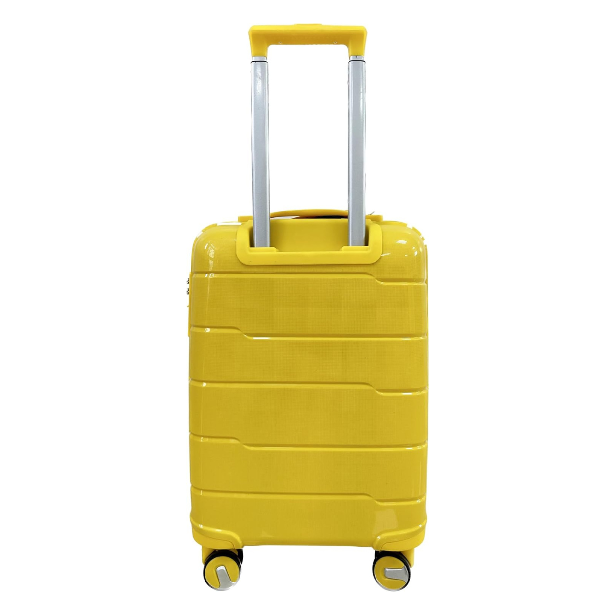 Valise Cabine avec Vanity Polypropylène | Bagage Cabine | 55x40x20 | Jaune - Celims France