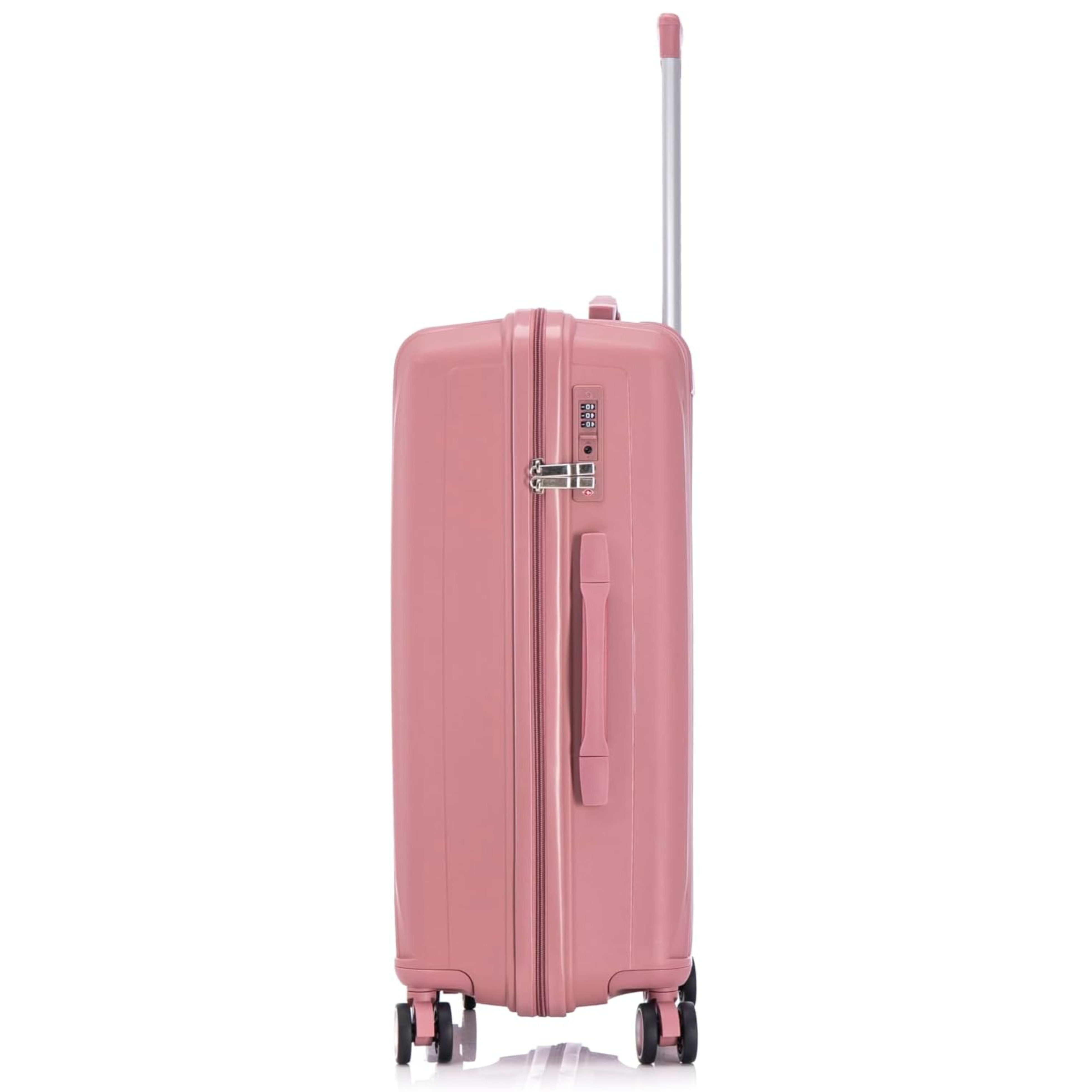 Valise Cabine Polypropylène | valise en polypropylène | 55x40x20 | Rose - Celims France