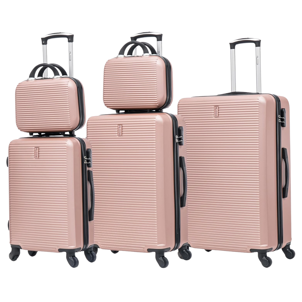 SET - Set 5 Pièces - ABS (XL-75cm) (L-65cm) (S-55cm) (Vanity 30 & 35cm)