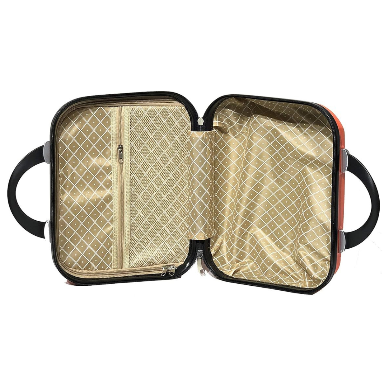 Set Valise 5 pièces AeroWave  | Valise Cabine | Valise Moyenne | Valise Grande | 2x Vanity – Champagne