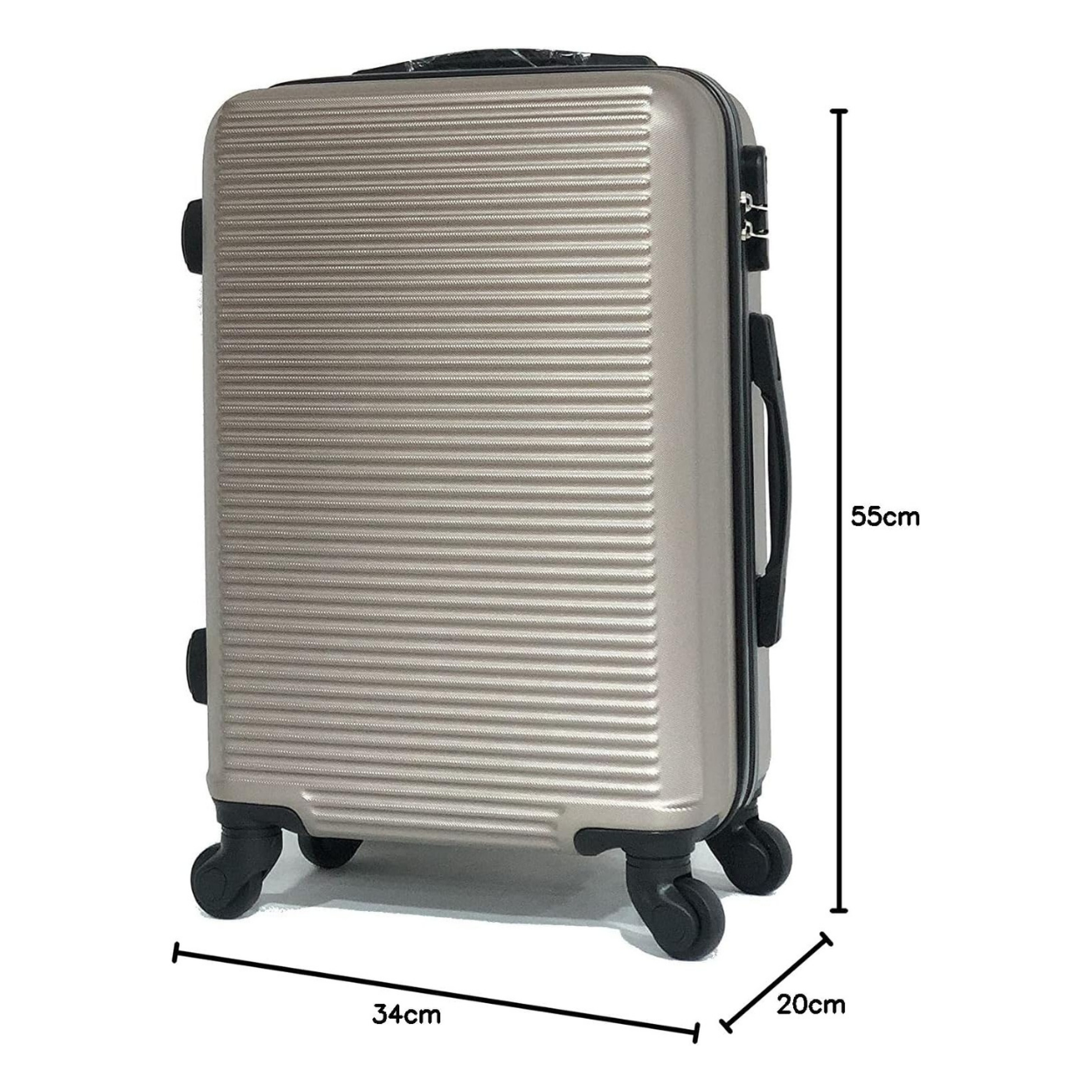 Cabin Suitcase with Vanity – 55cm – ABS 