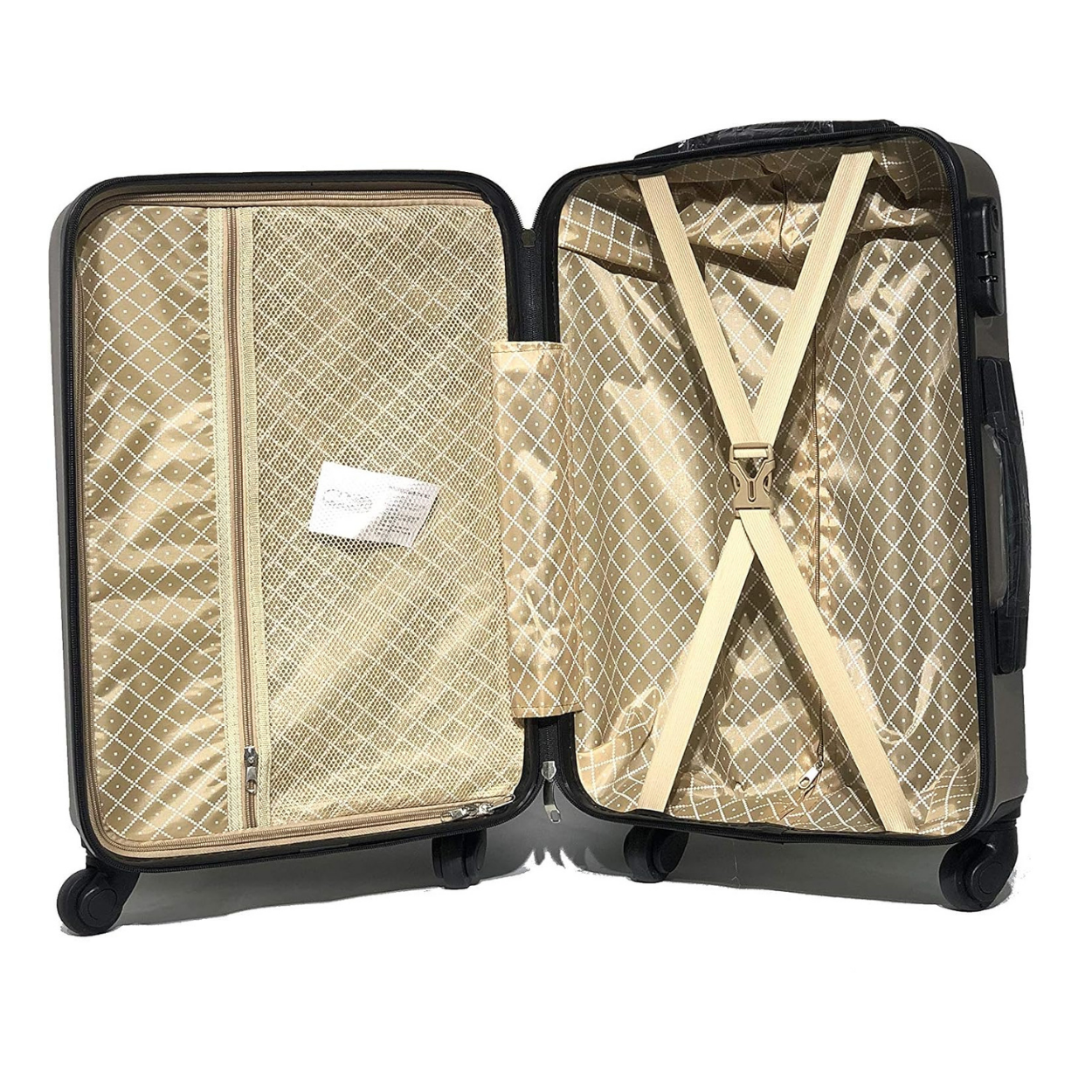 Valise Cabine avec Vanity Week-end | Bagage Cabine | 55x35x25 | Champagne