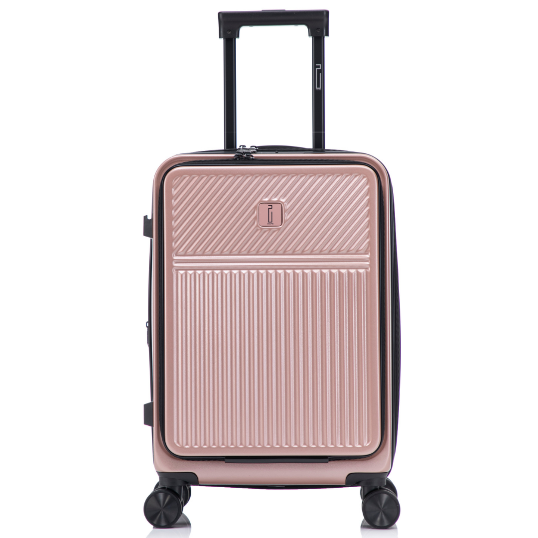 Valise Cabine 58 cm ABS – Front Opening - Extensible & Serrure TSA