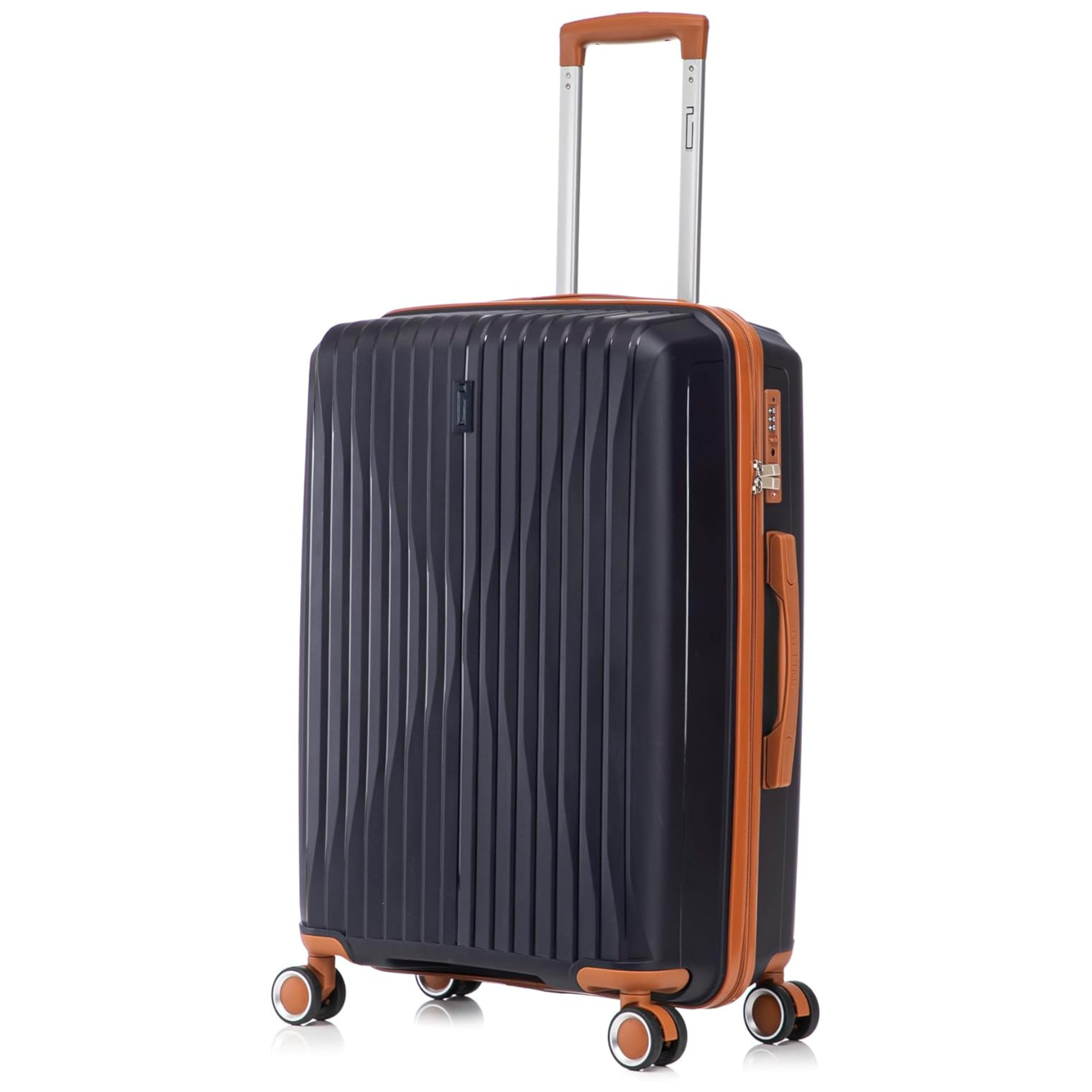 25” Medium Polypropylene Suitcase | 20 kg Suitcase | Blue