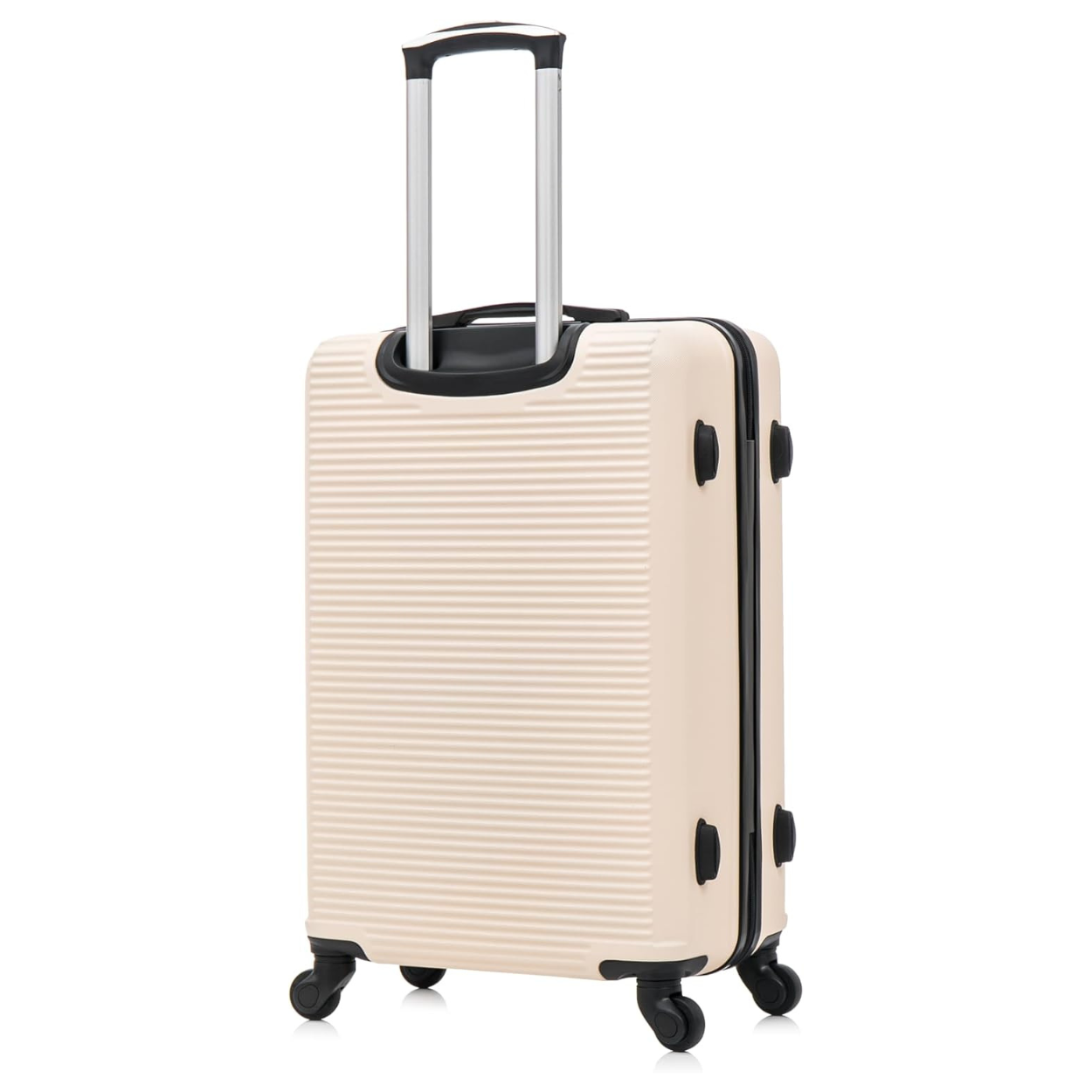 Set De Valise 3 pièces Week-end  – Valise Cabine | Valise Moyenne | Valise Grande – Beige