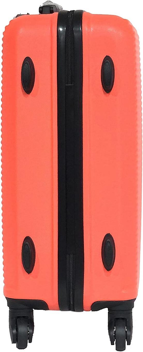 CELIMS - Valise Taille Cabine - 55cm -55x34x20 - Contenance 33 Litres - Orange - Marque Française