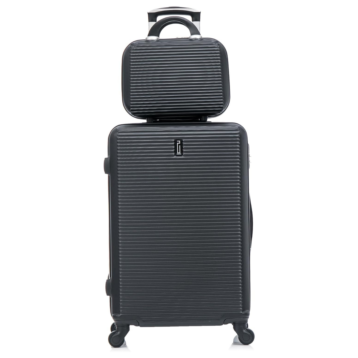 Valise Grande avec Vanity Week-end | Valise 23 kg | 75x45x28 | Noir