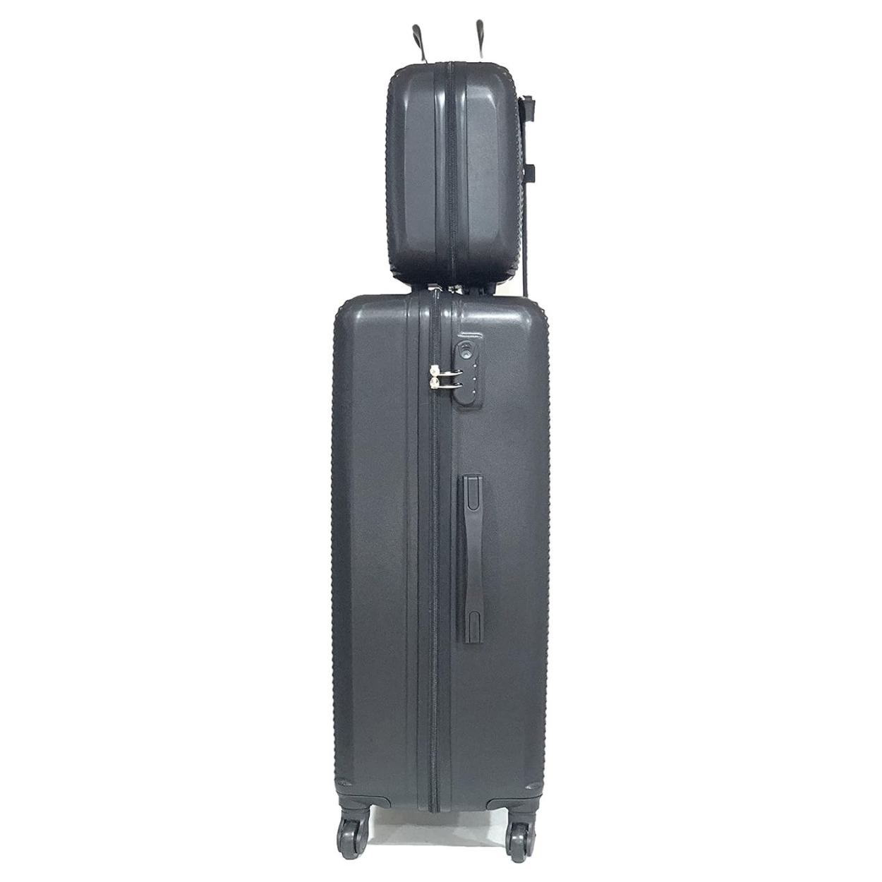 Valise Grande avec Vanity Week-end | Valise 23 kg | 75x45x28 | Noir