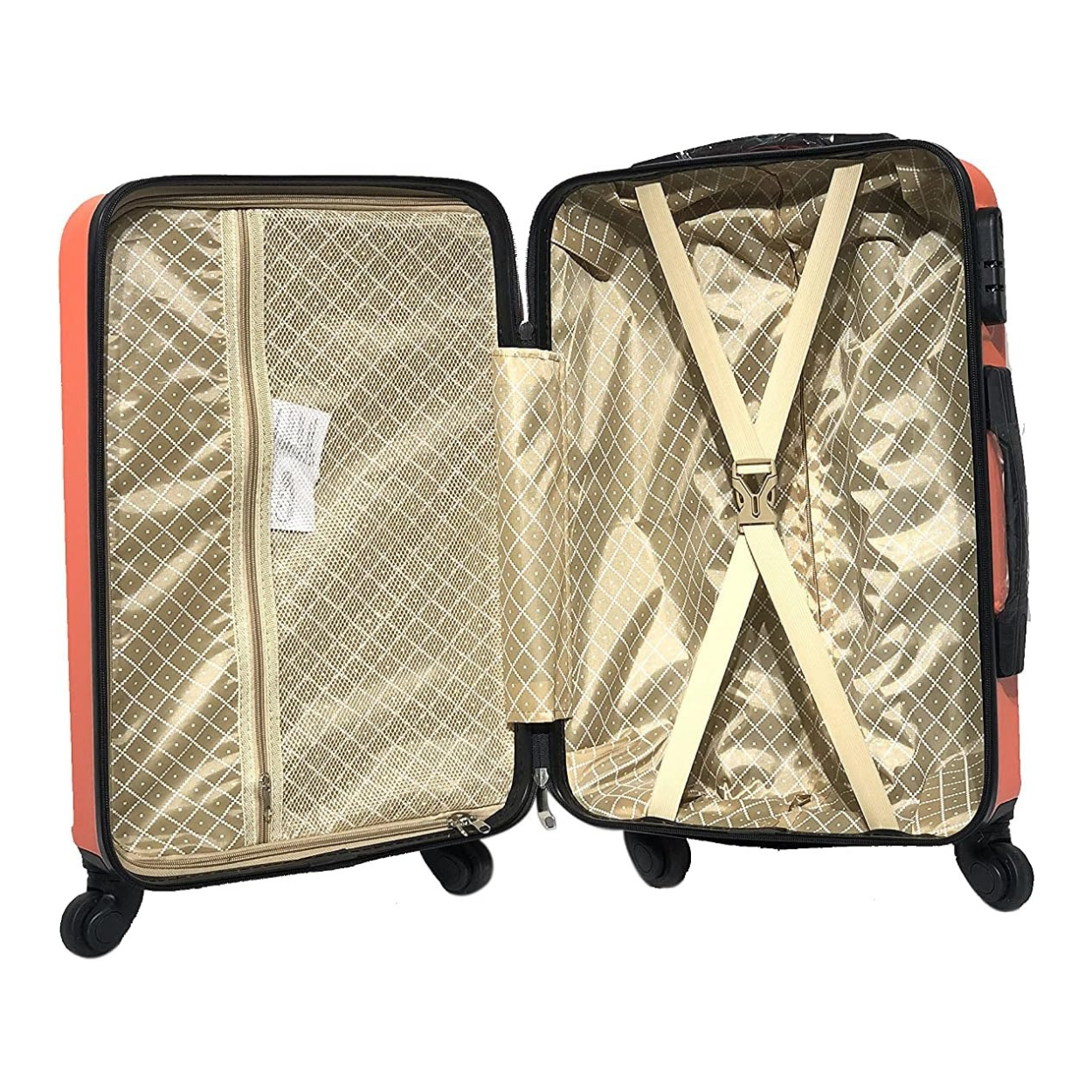 Valise Cabine avec Vanity Week-end | Bagage Cabine | 55x35x25 | Orange