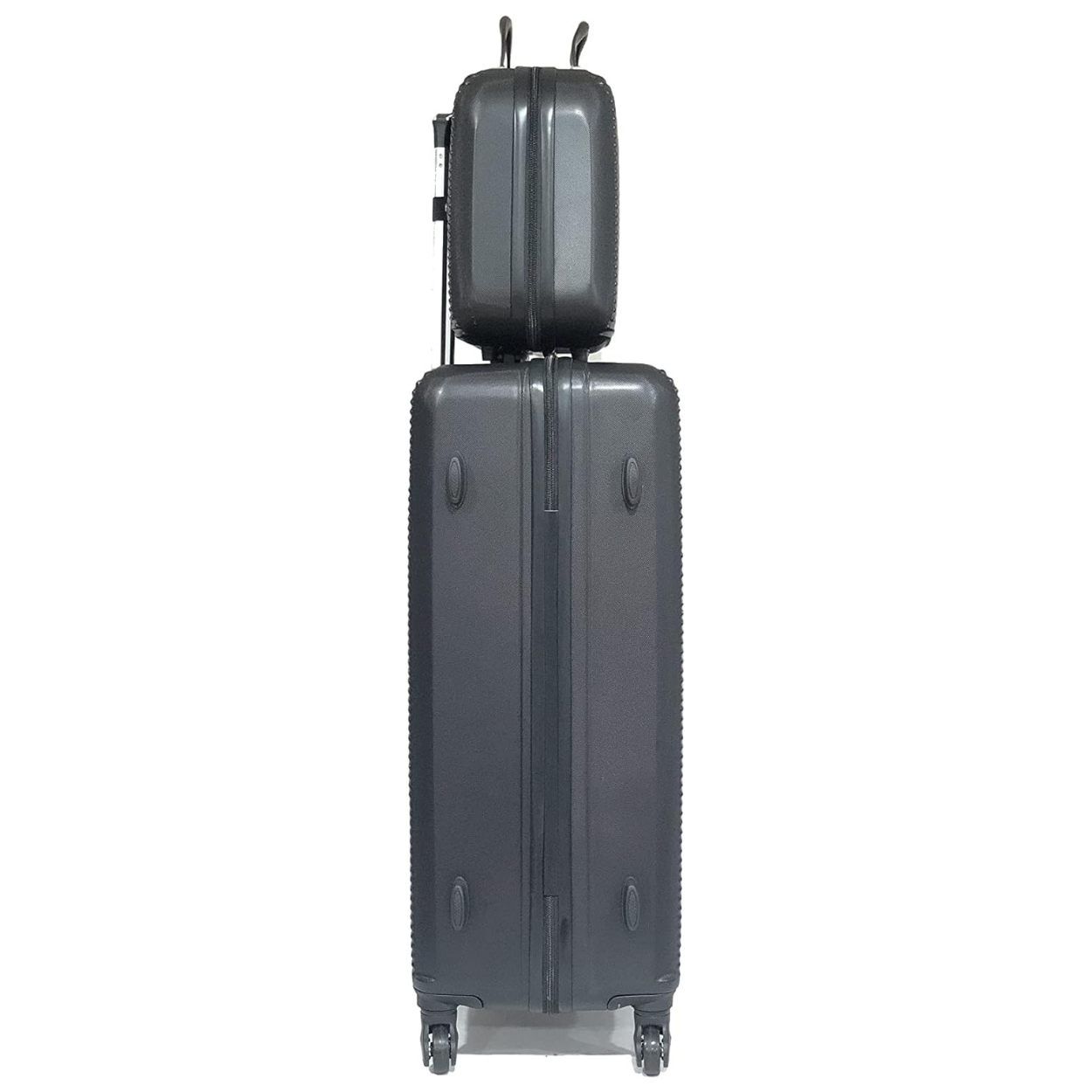 Valise Grande avec Vanity Week-end | Valise 23 kg | 75x45x28 | Noir