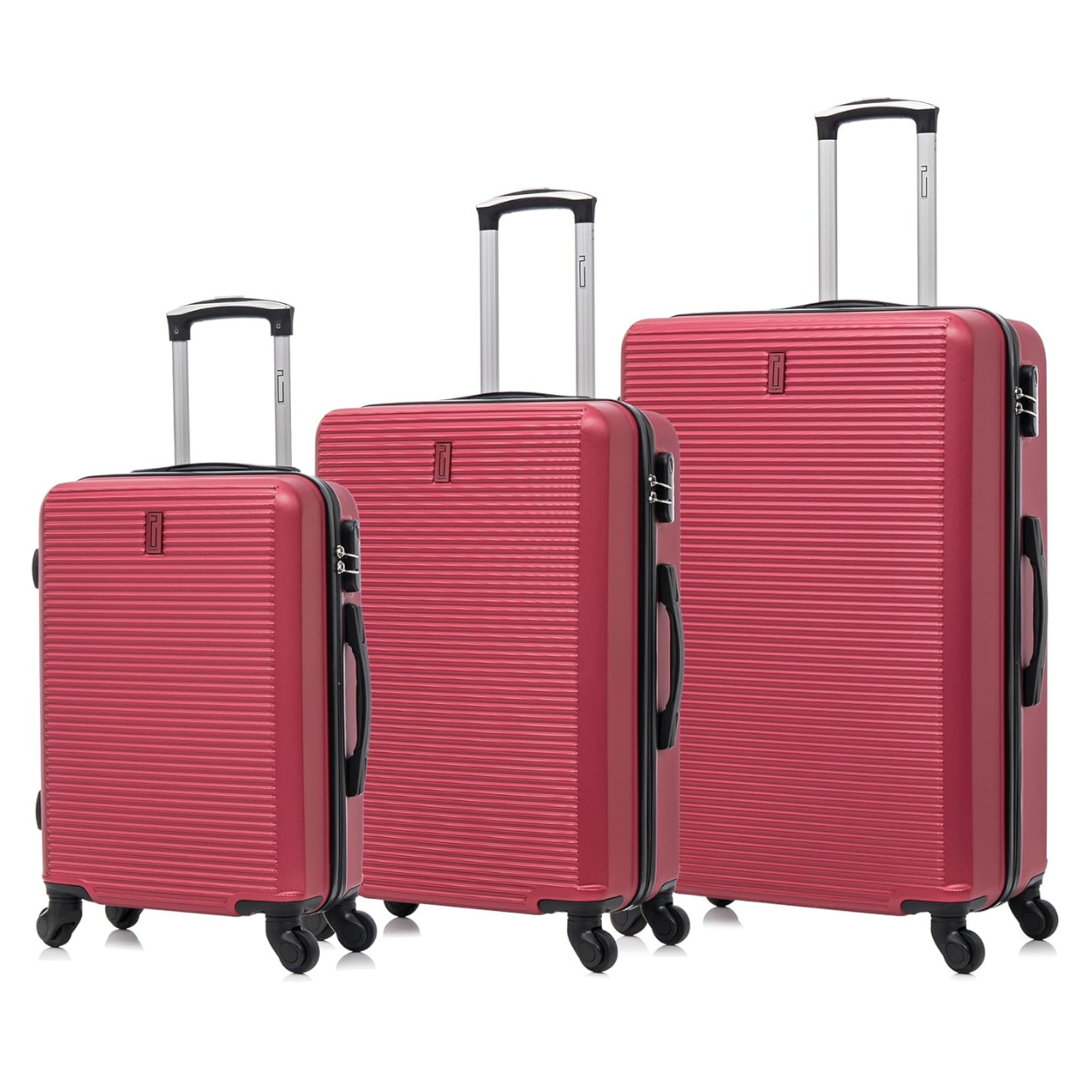 Set 3 Suitcases – Cabin Suitcase | Medium Suitcase | Large Suitcase – ABS