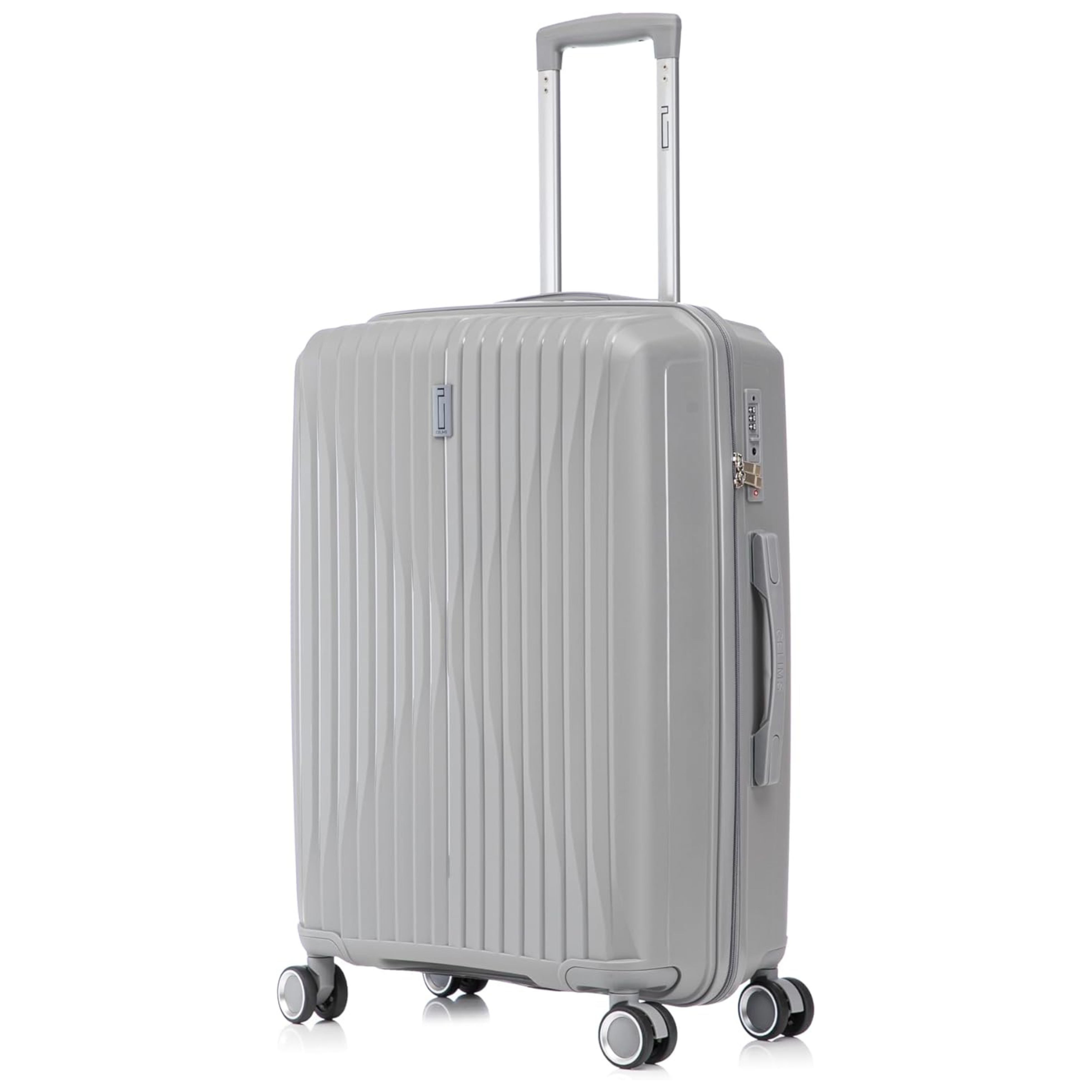 25” Medium Polypropylene Suitcase | 20 kg Suitcase | Blue