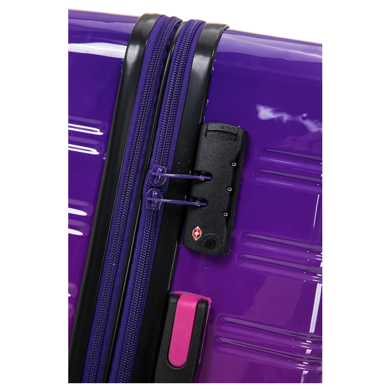 Set Valise 3 pièces Polycarbonate | Valise Cabine | Valise Moyenne | Valise Grande – Dégradé Violet