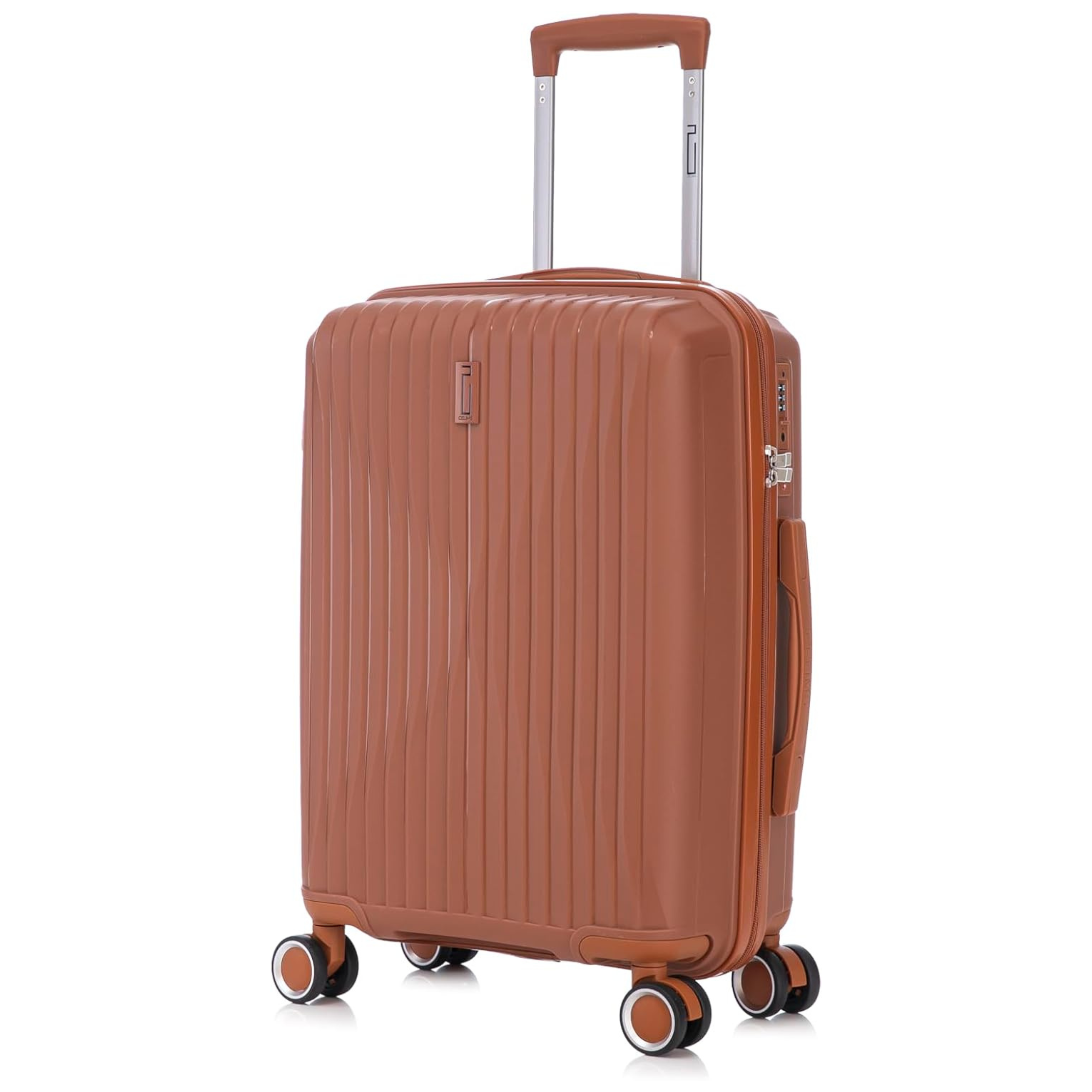 20” Carry-On Suitcase Polypropylene | Cabin Luggage | Blue