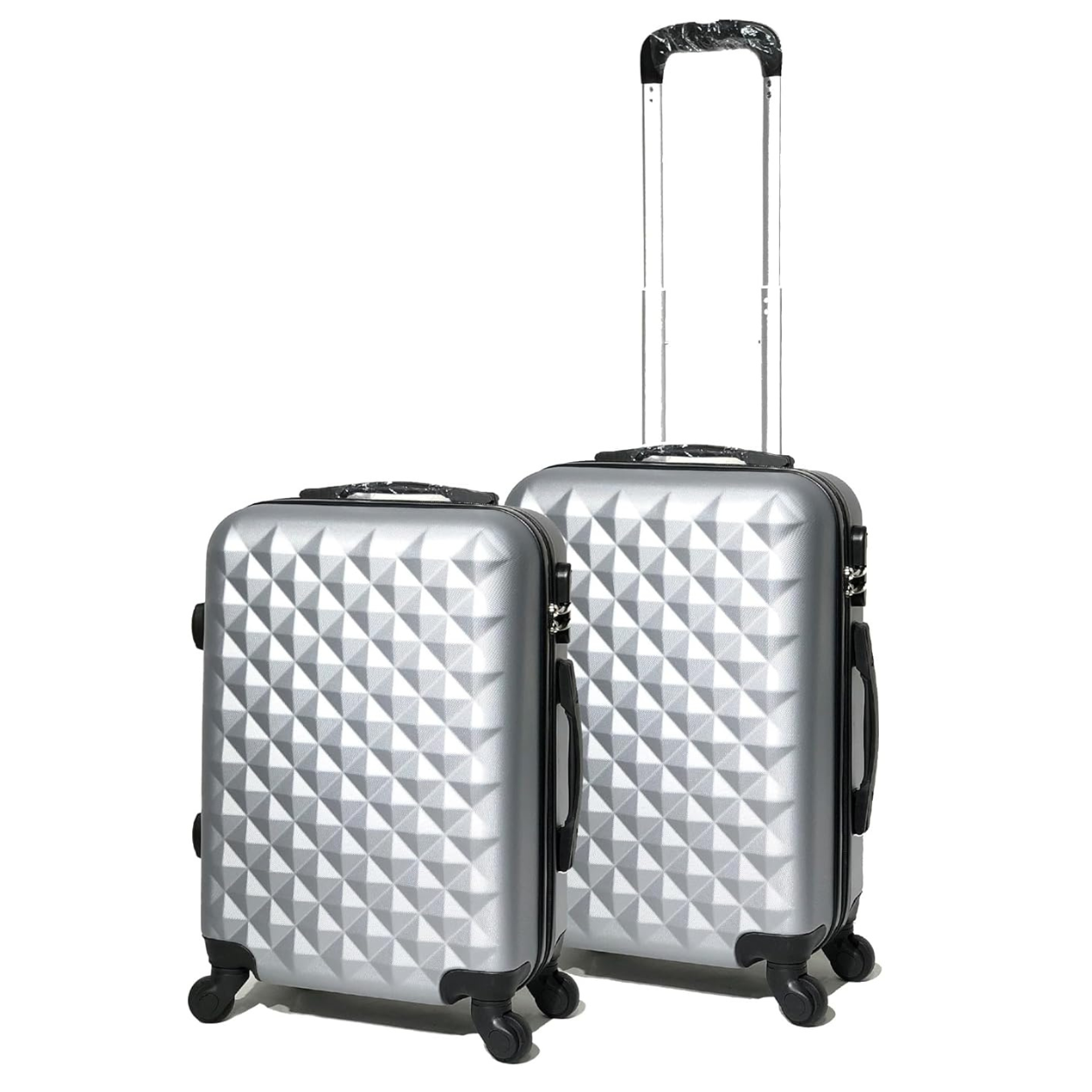 Set 2 Cabin Suitcases – ABS