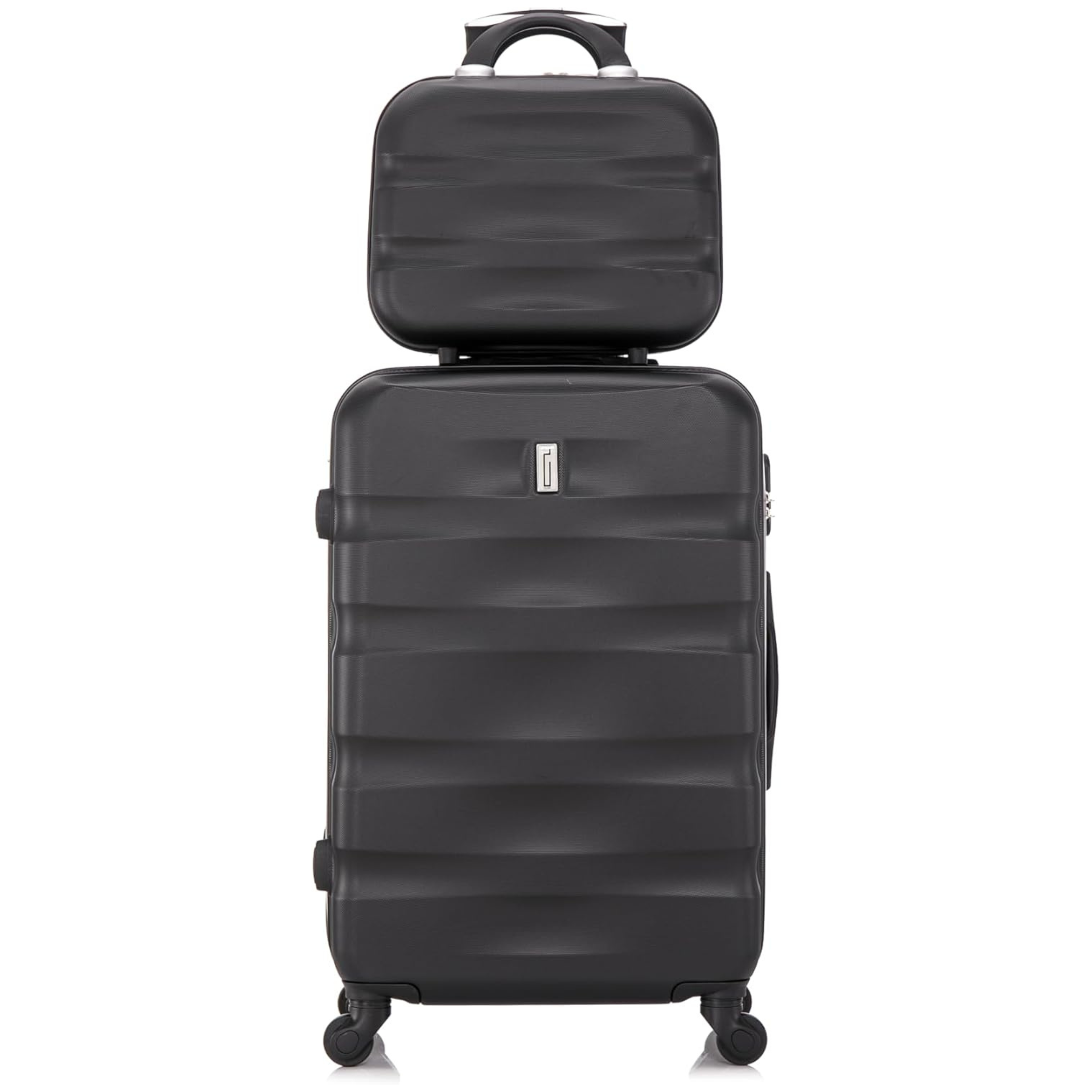 Set 5 Suitcases - Cabin Suitcase | Medium Suitcase | Large Suitcase | 2x Vanity – ABS