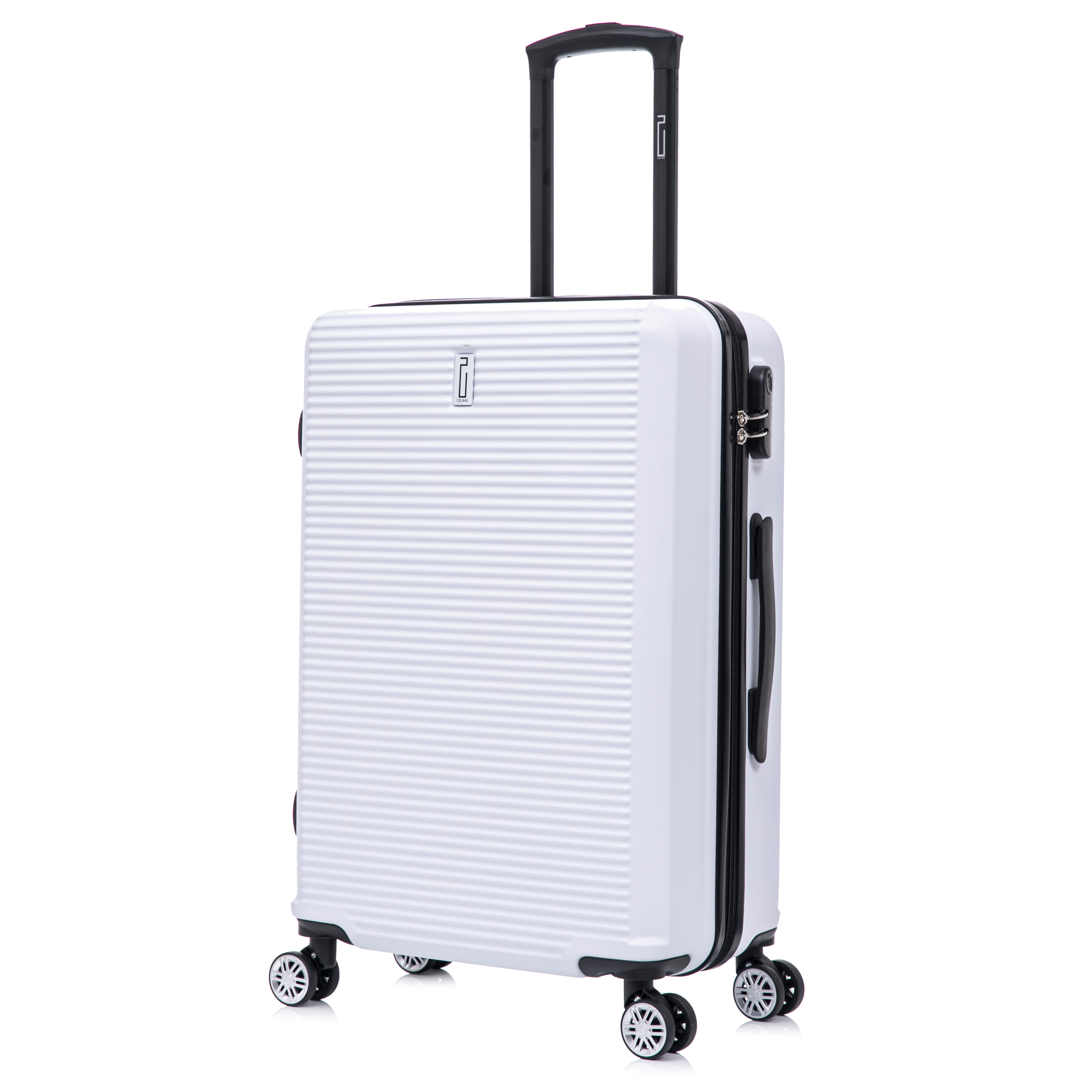 Valise Moyenne Week-end | Valise 20 kg | 65x40x25 | Blanc