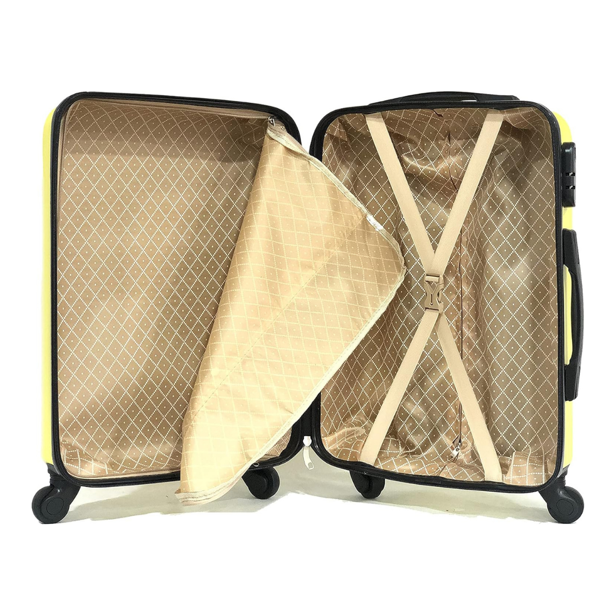 Valise Cabine avec Vanity Week-end | Bagage Cabine | 55x35x25 | Noir