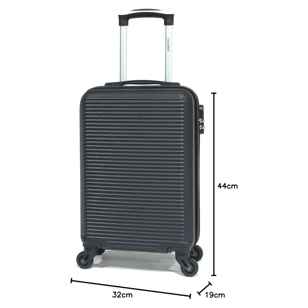 Petite Valise Cabine – 45cm – ABS | Avec Roues Amovibles