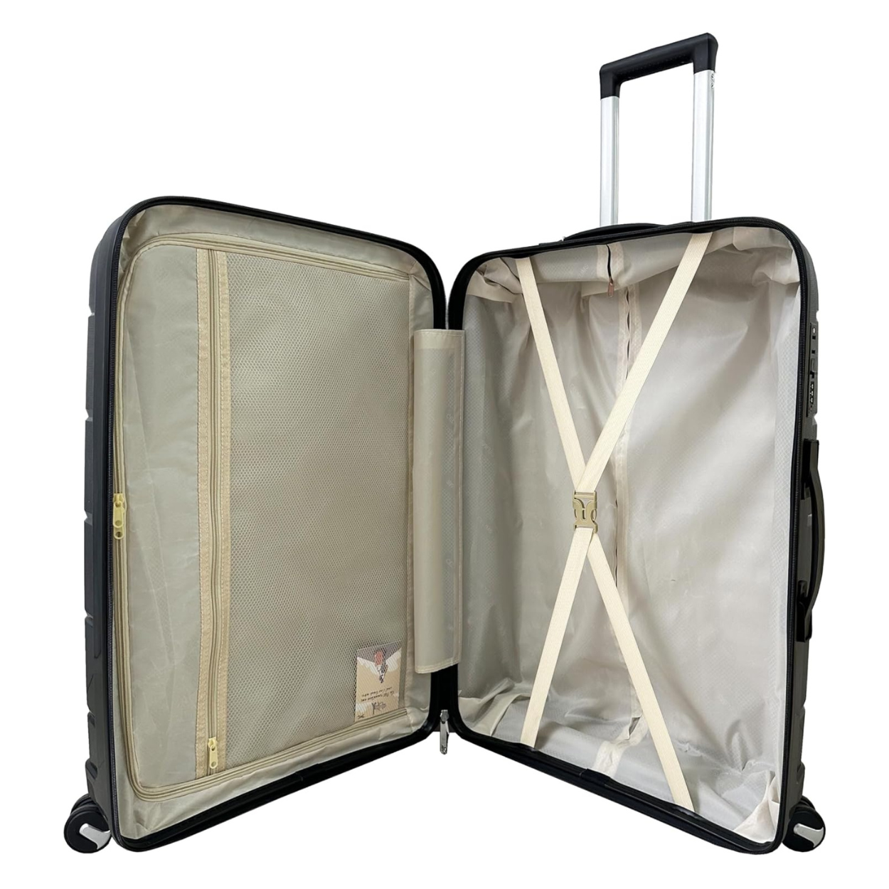 Valise Moyenne Polypropylène | Valise 20 kg | 65x40x25 | Jaune - Celims France