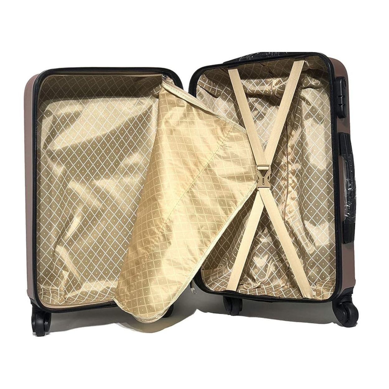 Valise Cabine avec Vanity Week-end | Bagage Cabine | 55x35x25 | Rose Gold