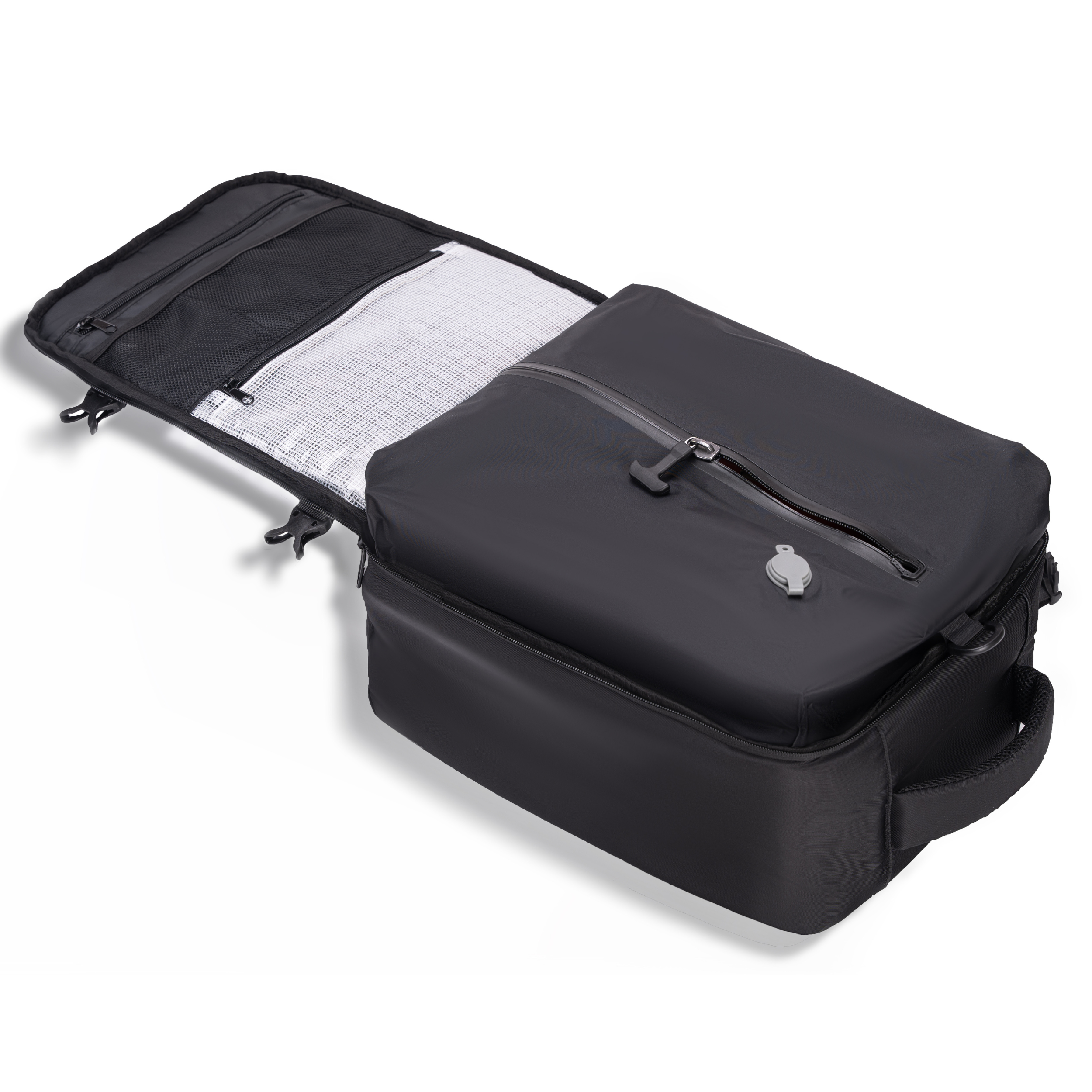 Zaino sottovuoto CELIMS 40x30x20 - Bagaglio a mano - Impermeabile - Nero