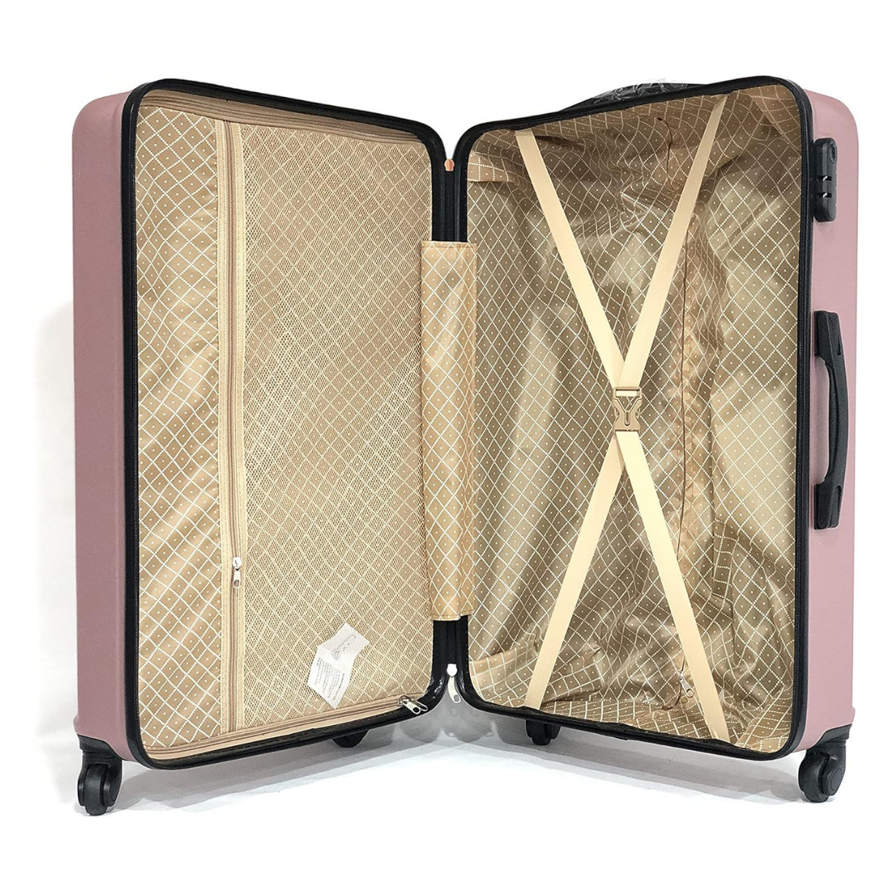 Valise Grande avec Vanity Week-end | Valise 23 kg | 75x45x28 | Rose Gold