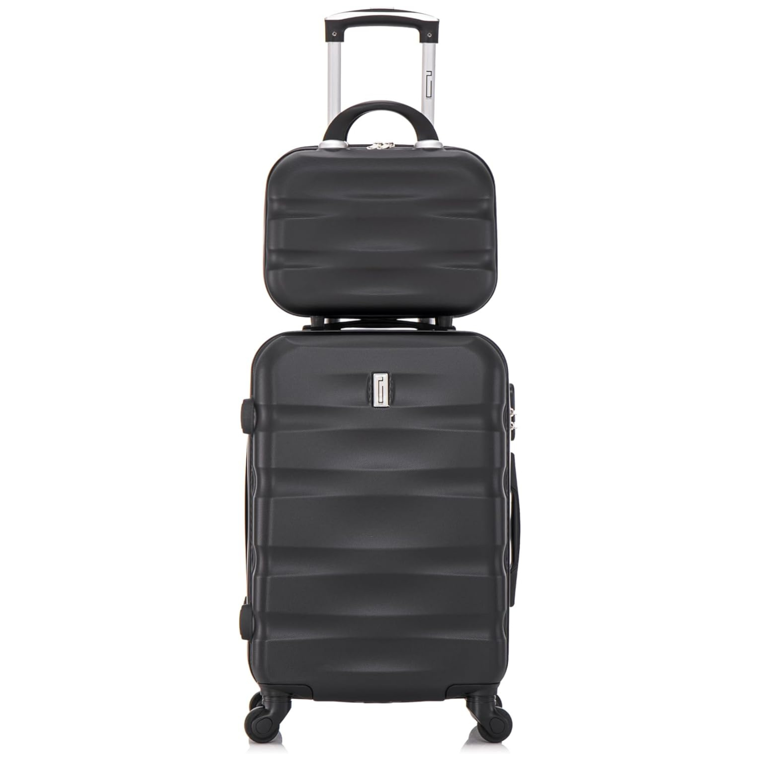 Valise Cabine avec Vanity AeroWave | Bagage Cabine | 55x35x25 | Noir - Celims France