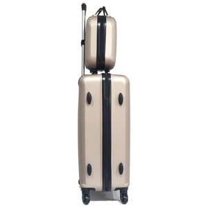 Set 6 Valises – Valise Cabine | Valise Moyenne | Valise Grande | 2x Vanity – ABS