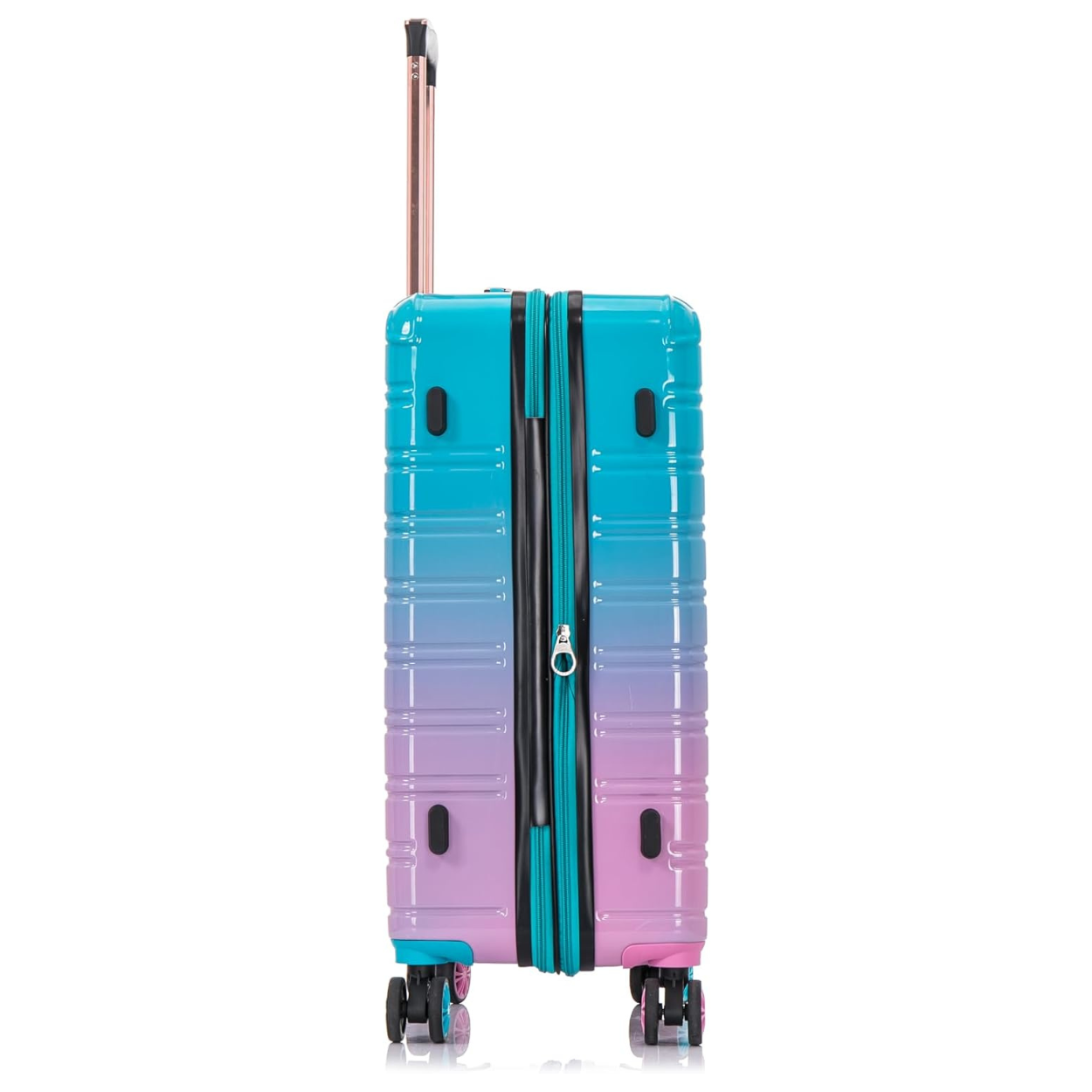 Set Valise 3 pièces Polycarbonate | Valise Cabine | Valise Moyenne | Valise Grande – Dégradé Turquoise