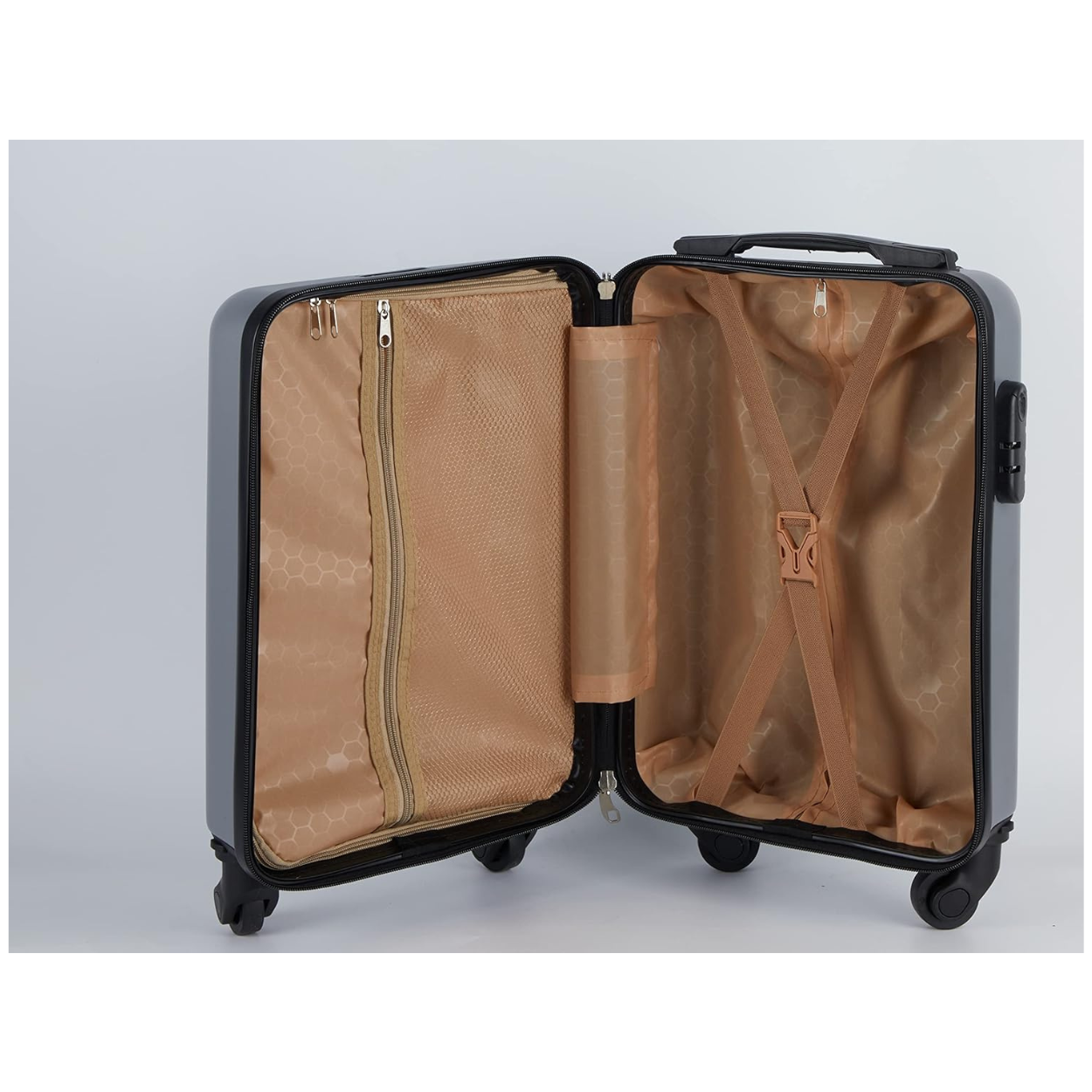 Petite Valise Cabine – 45cm – ABS | Avec Roues Amovibles