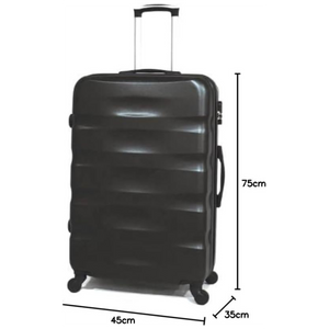 Set 5 Valises - Valise Cabine | Valise Moyenne | Valise Grande | 2x Vanity – ABS