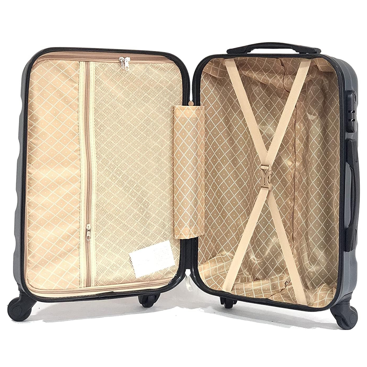 Set 3 Suitcases – Cabin Suitcase | Medium Suitcase | Large Suitcase – ABS