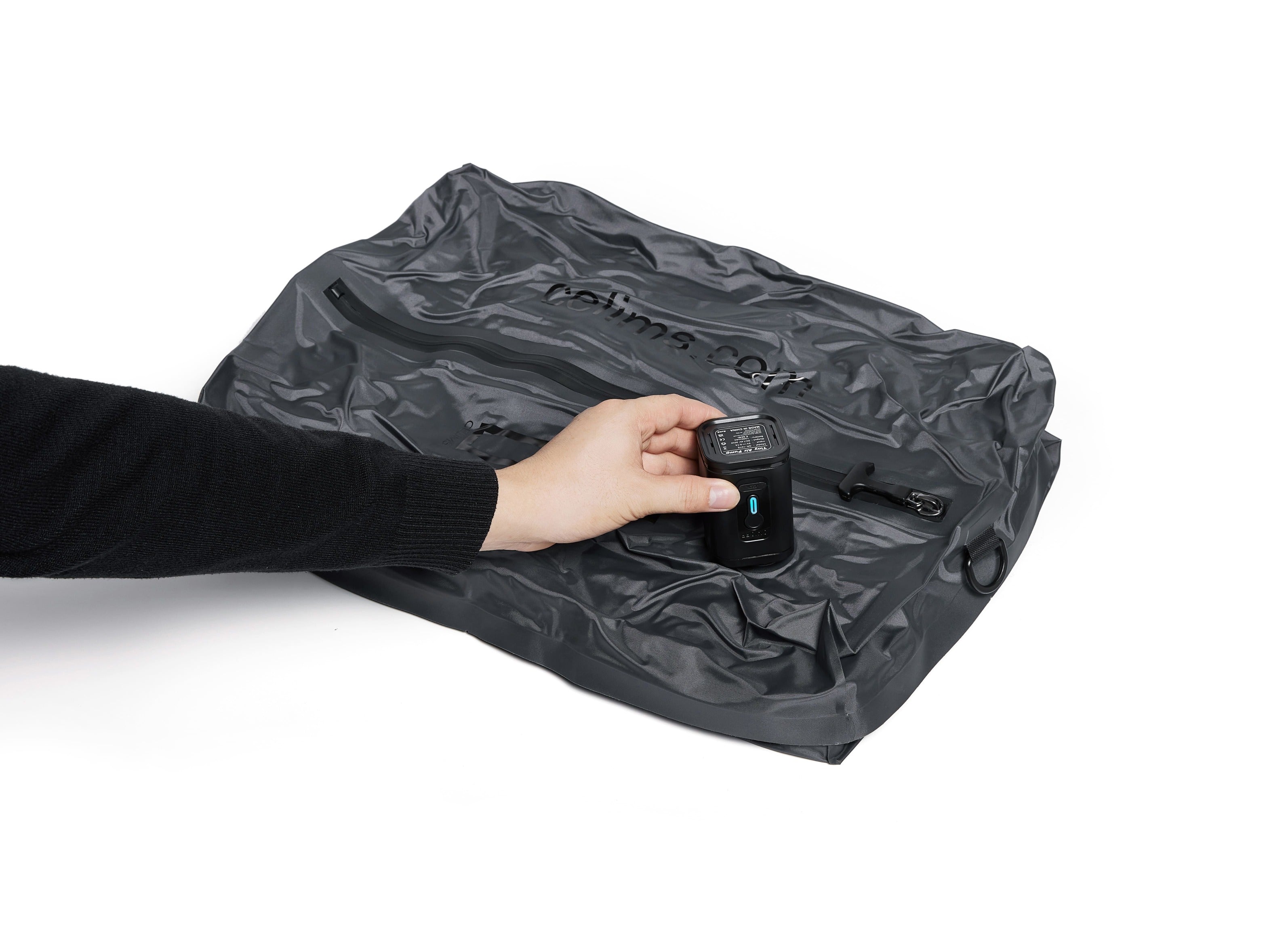 Sac de Compression sous vide | Sac Sous Vide | Étanche & Réutilisable | Gain de place pour Valise | Noir