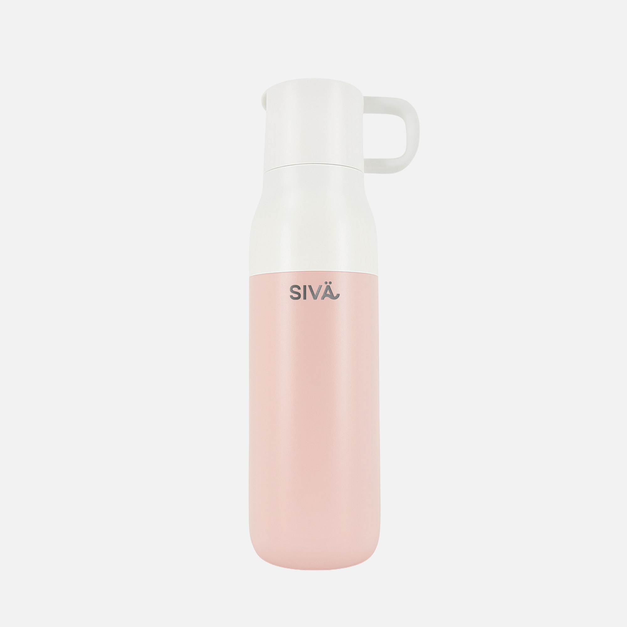 SIVÄ - Gourde Étanche et Isotherme | Gourde Inox Durable avec Filtre Naturel au Charbon | Bouteille Thermique | 740ml | 12h froid & 8h chaud | Vert