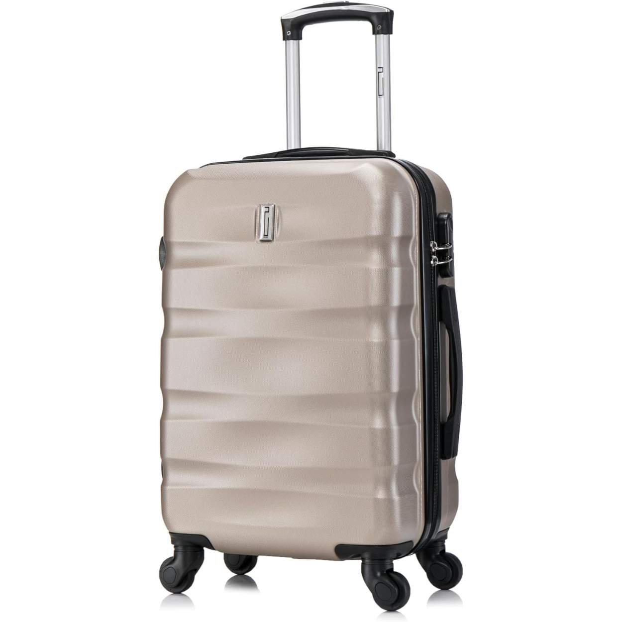 Set Valise 3 pièces AeroWave  | Valise Cabine | Valise Moyenne | Valise Grande – Champagne - Celims France