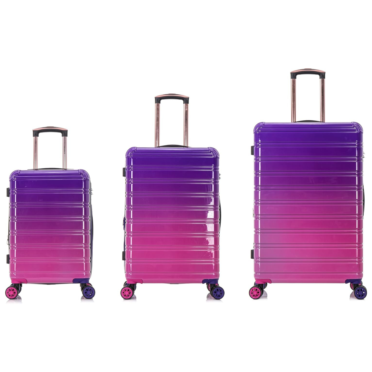 Set_Valise_3_pieces_Polycarbonate_Valise_Cabine_Valise_Moyenne_Valise_Grande_Degrade_Violet_-_Celims_France