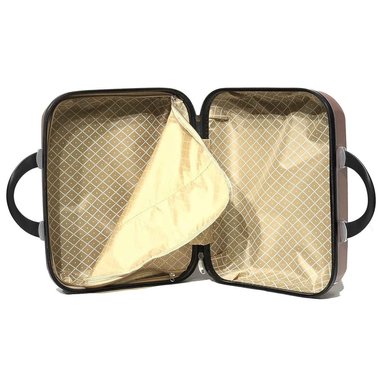 Set Valise 5 pièces AeroWave  | Valise Cabine | Valise Moyenne | Valise Grande | 2x Vanity – Rose Gold - Celims France