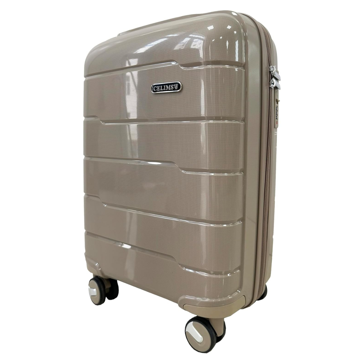 Valise_Cabine_Polypropylene_Bagage_Cabine_55x40x20_Champagne_-_Celims_France