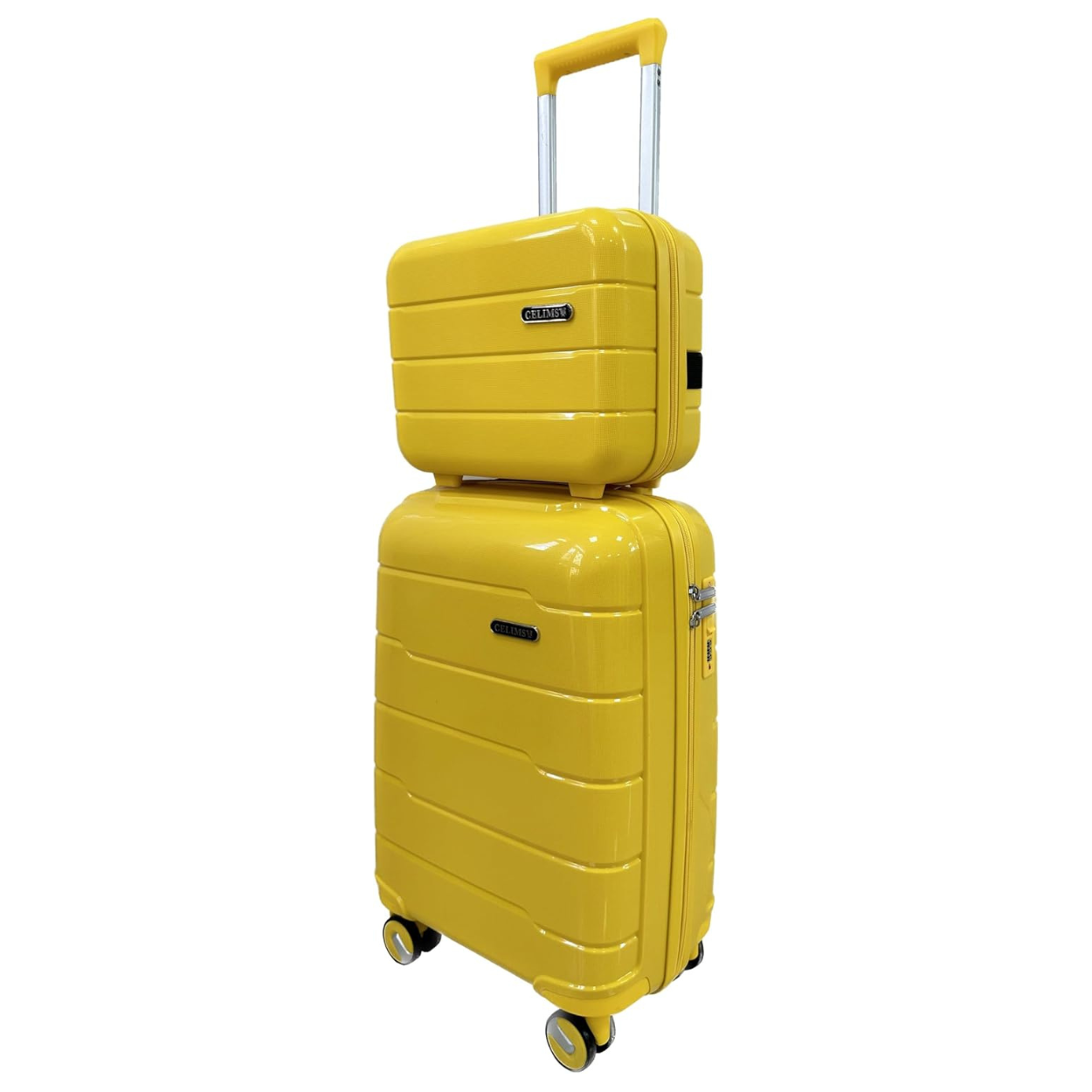 Valise_Cabine_avec_Vanity_Polypropylene_Bagage_Cabine_55x40x20_Jaune_
