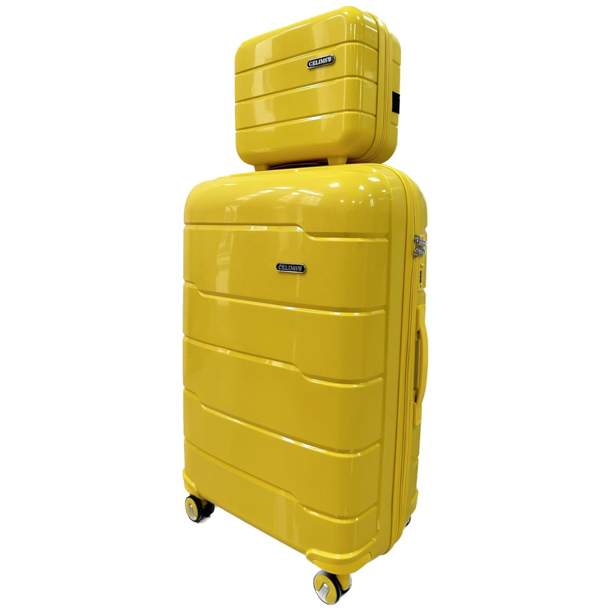 Valise_Grande_Taille_avec_Vanity_Polypropylene_Valise_Soute_23_kg_75x45x28_Jaune_-_Celims_France