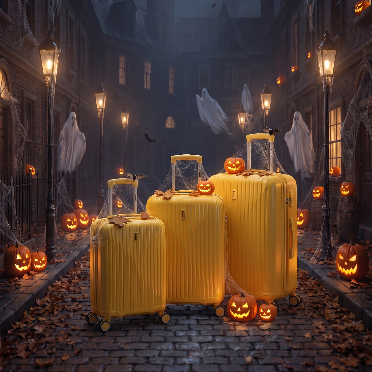 SET - Set 3 Valises - Polypropylène (XL-75cm) (L-65cm) (S-55cm)