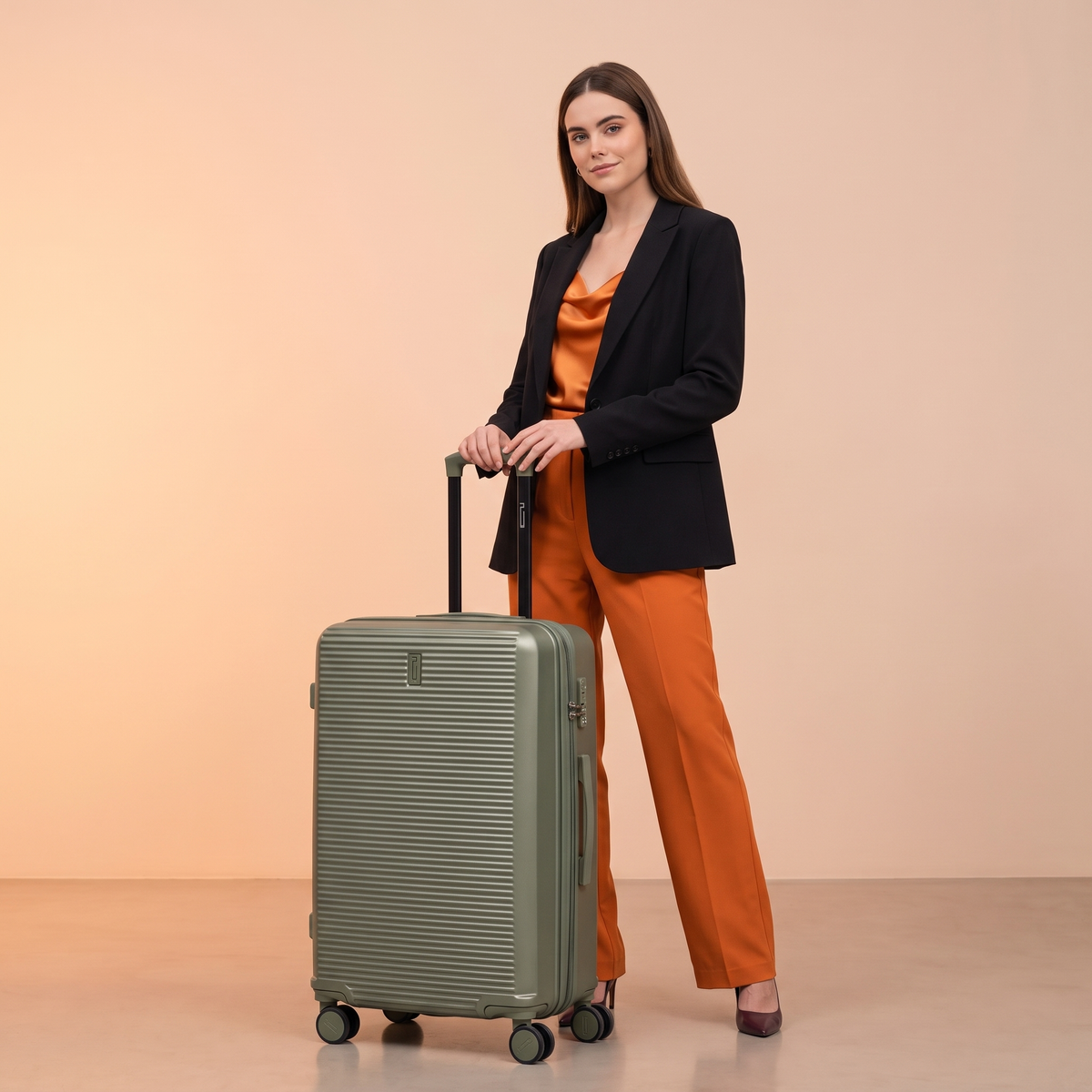 Valise Soute L (65cm) ABS – Linea Premium - Extensible & Serrure TSA